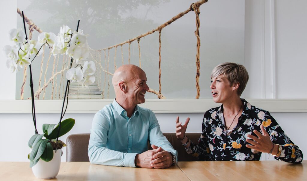 Stichting27 bestuursleden Bernard en Jorinde